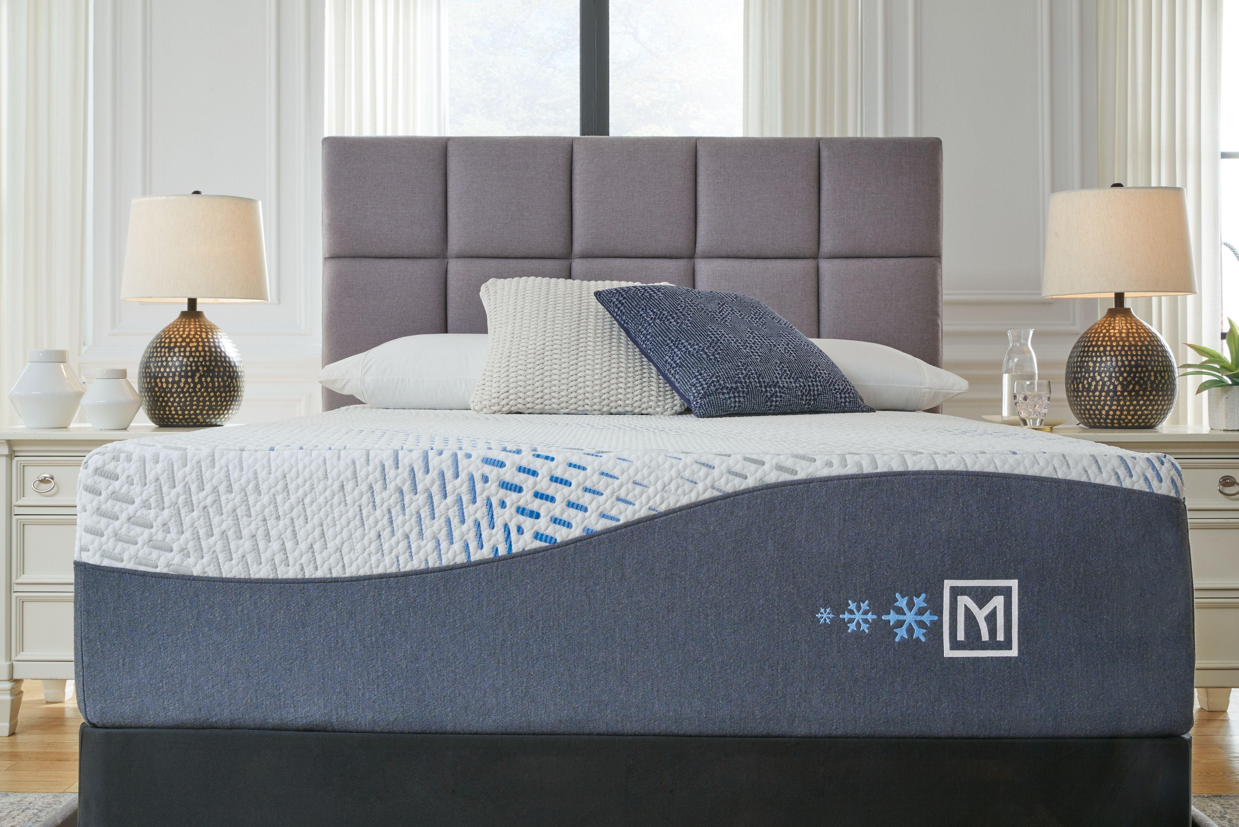 Sierra Sleep® by Ashley - Millennium - Luxury Plush Gel Latex Hybrid Mattress, Foundation - 5th Avenue Furniture