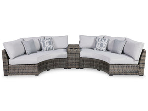 Signature Design by Ashley® - Harbor Court - Outdoor Sectional - 5th Avenue Furniture