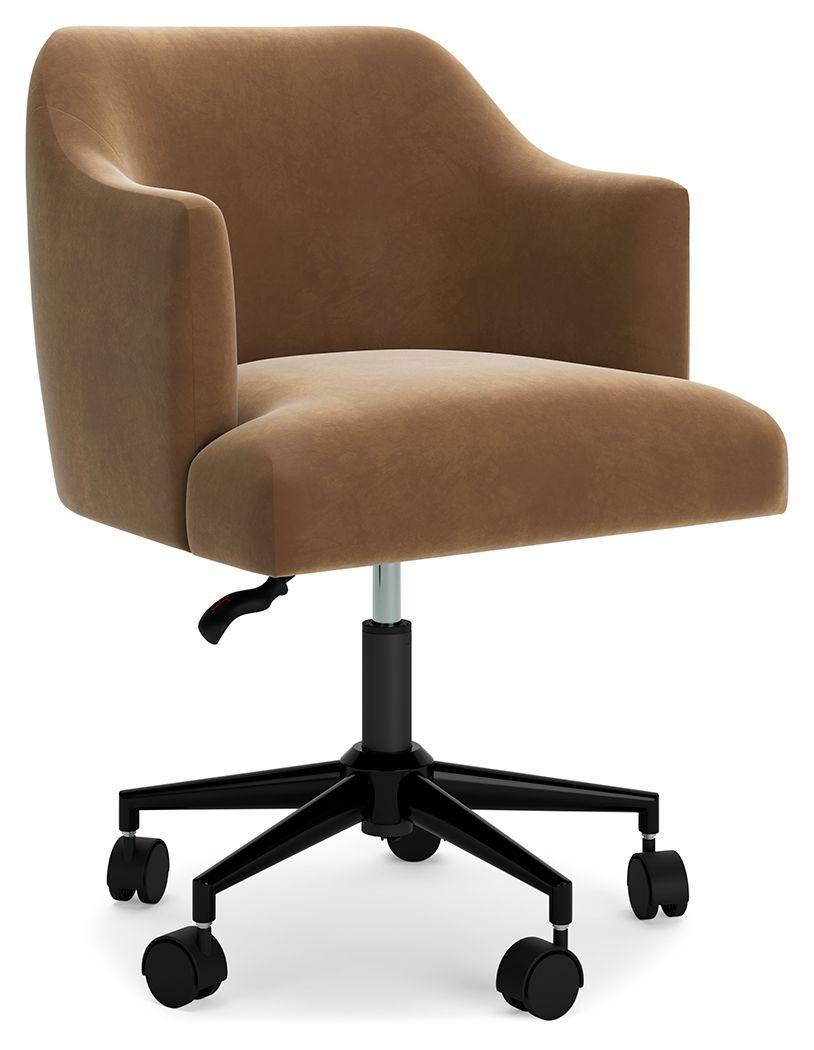 Signature Design by Ashley® - Austanny - Warm Brown - Home Office Desk Chair - 5th Avenue Furniture