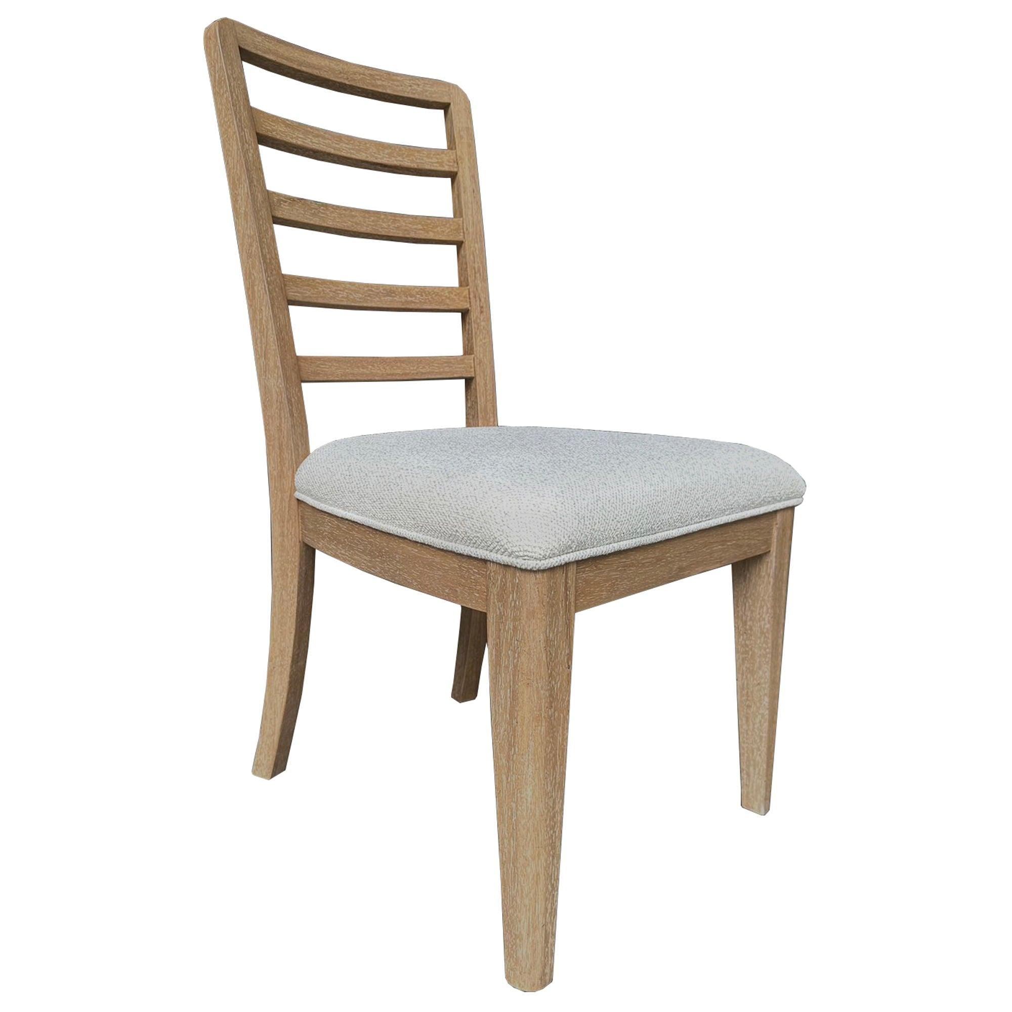 Parker House Furniture - Escape - Dining Ladder Back Dining Chair (Set of 2) - Glazed Natural Oak Mirage Mist - 5th Avenue Furniture