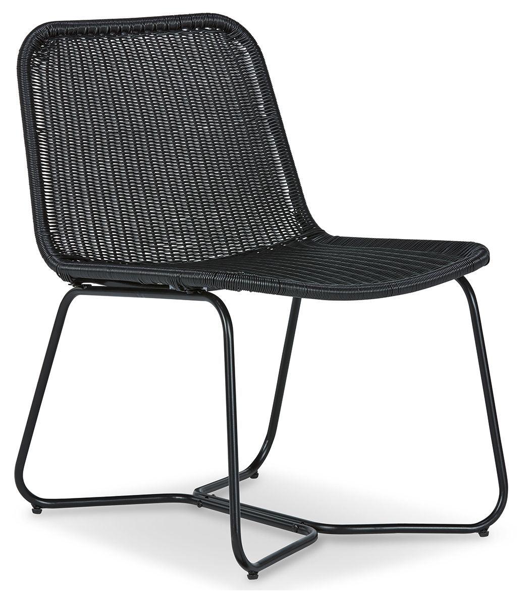 Signature Design by Ashley® - Daviston - Black - Accent Chair - 5th Avenue Furniture
