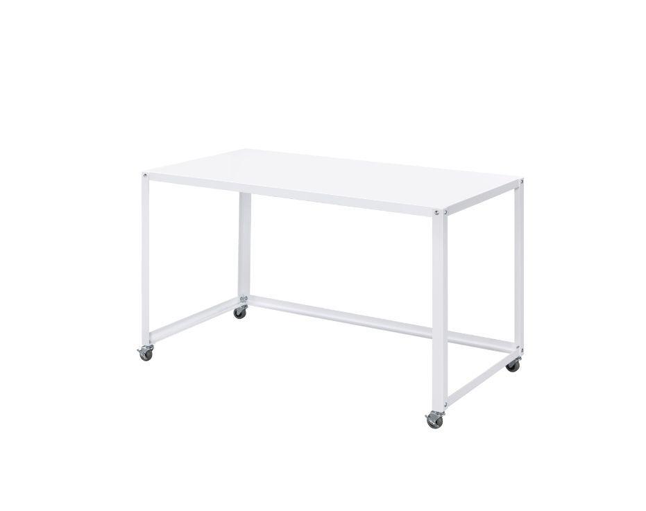 ACME - Arcano - Writing Desk - White Finish - 5th Avenue Furniture