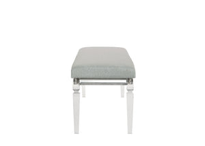 Crown Mark - Vail - Bench - Gray - 5th Avenue Furniture