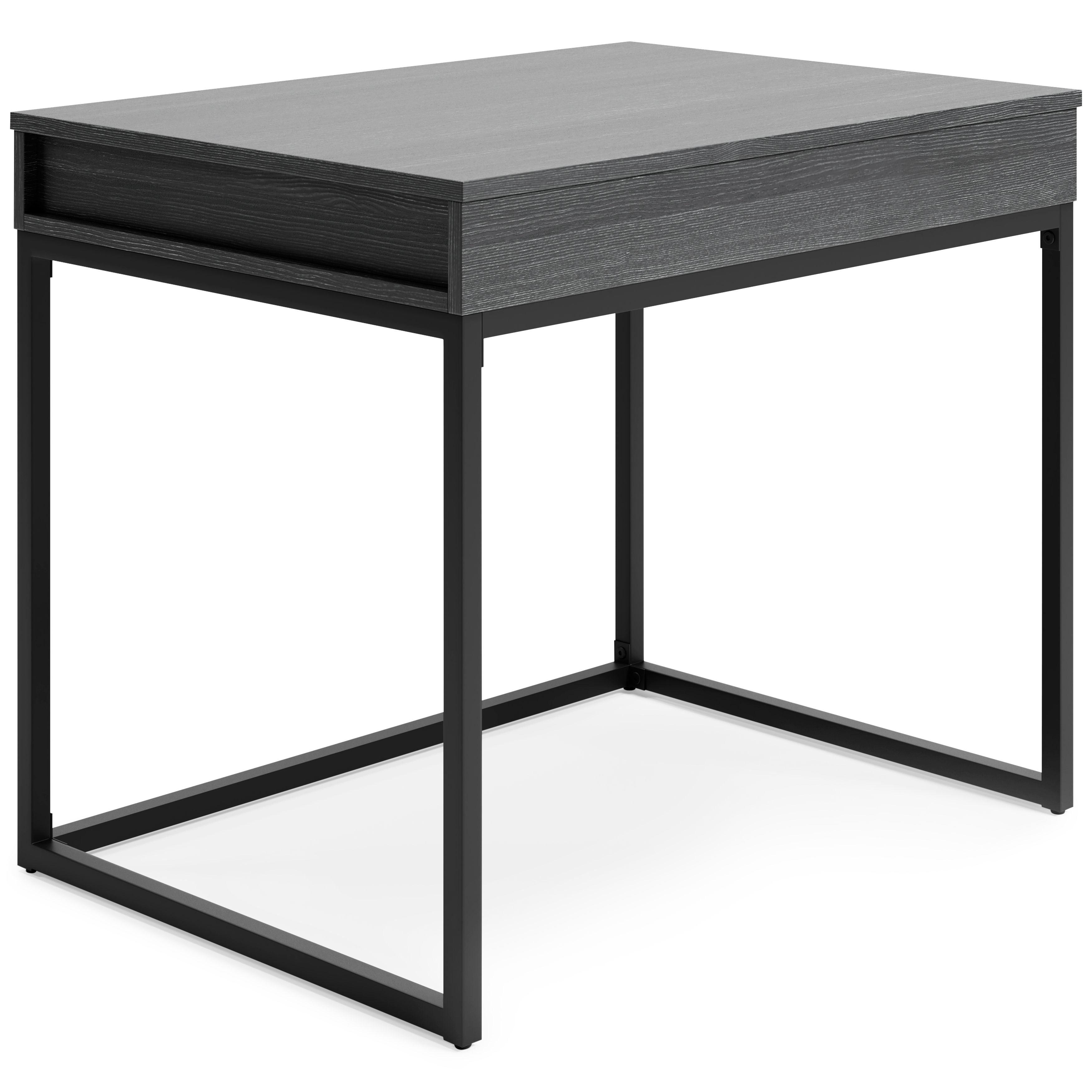Signature Design by Ashley® - Yarlow - Black - Home Office Lift Top Desk - 5th Avenue Furniture