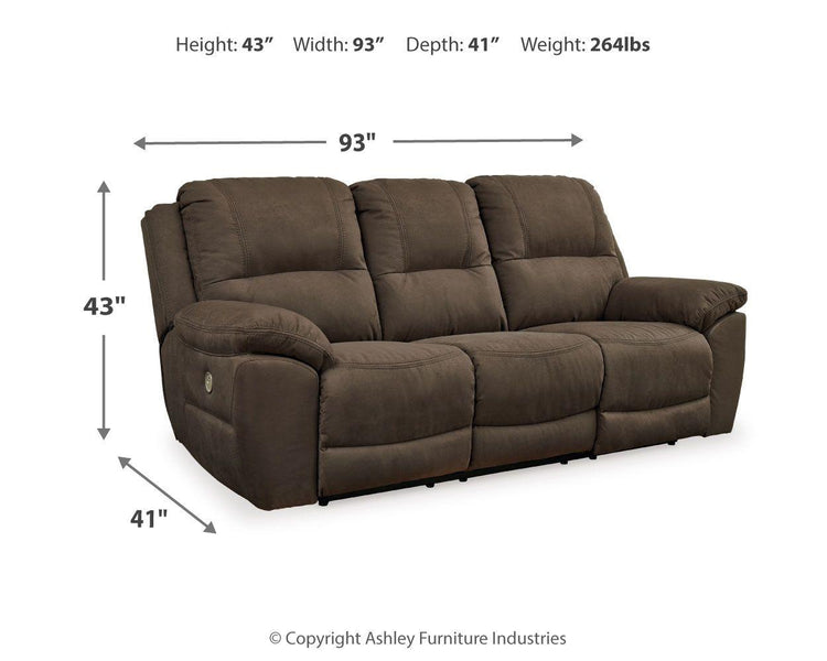 Signature Design by Ashley® - Next-gen - Reclining Sofa - 5th Avenue Furniture