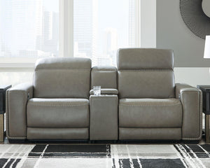 Signature Design by Ashley® - Correze - Power Reclining Sectional - 5th Avenue Furniture