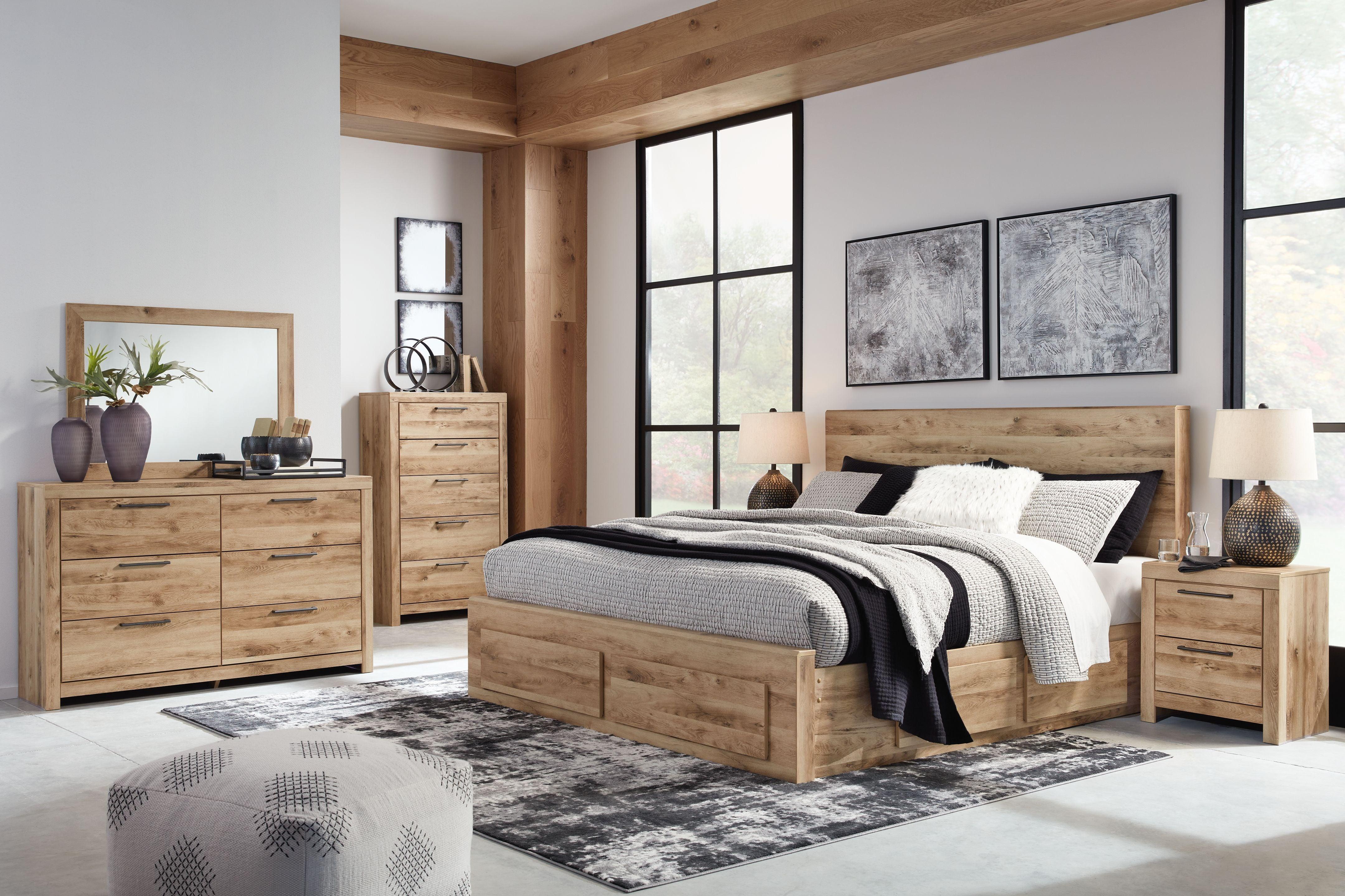 Signature Design by Ashley® - Hyanna - Panel Bedroom Set - 5th Avenue Furniture