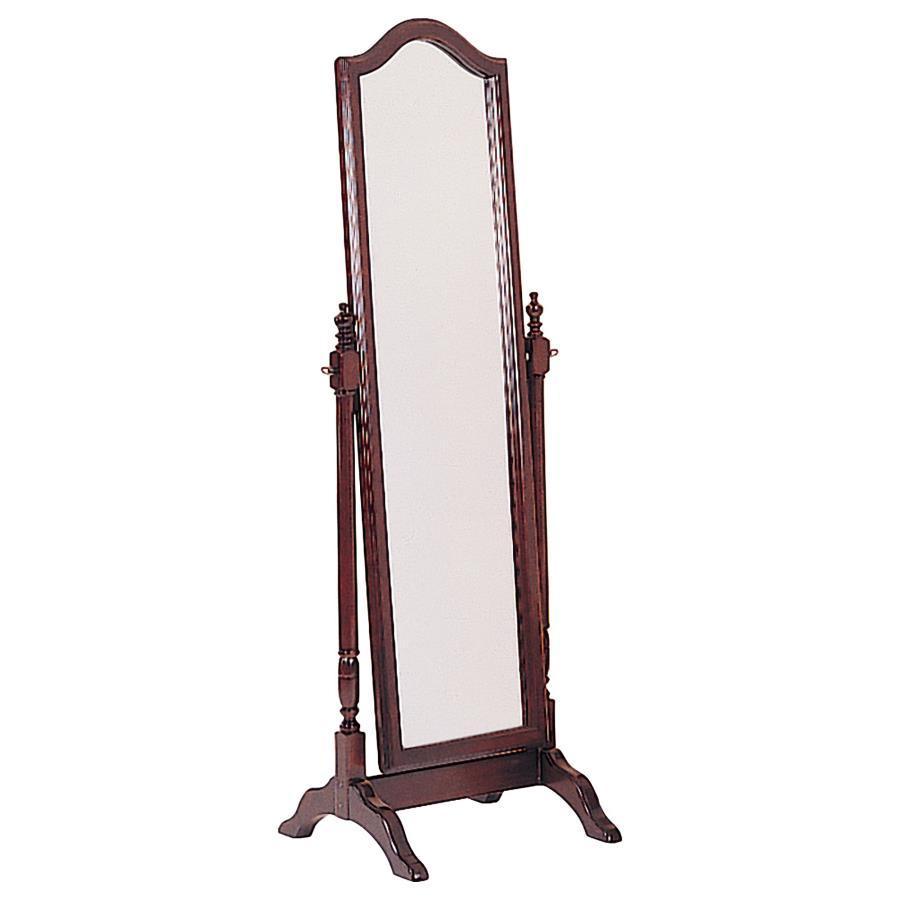 CoasterEveryday - Cabot - Rectangular Cheval Mirror with Arched Top - 5th Avenue Furniture
