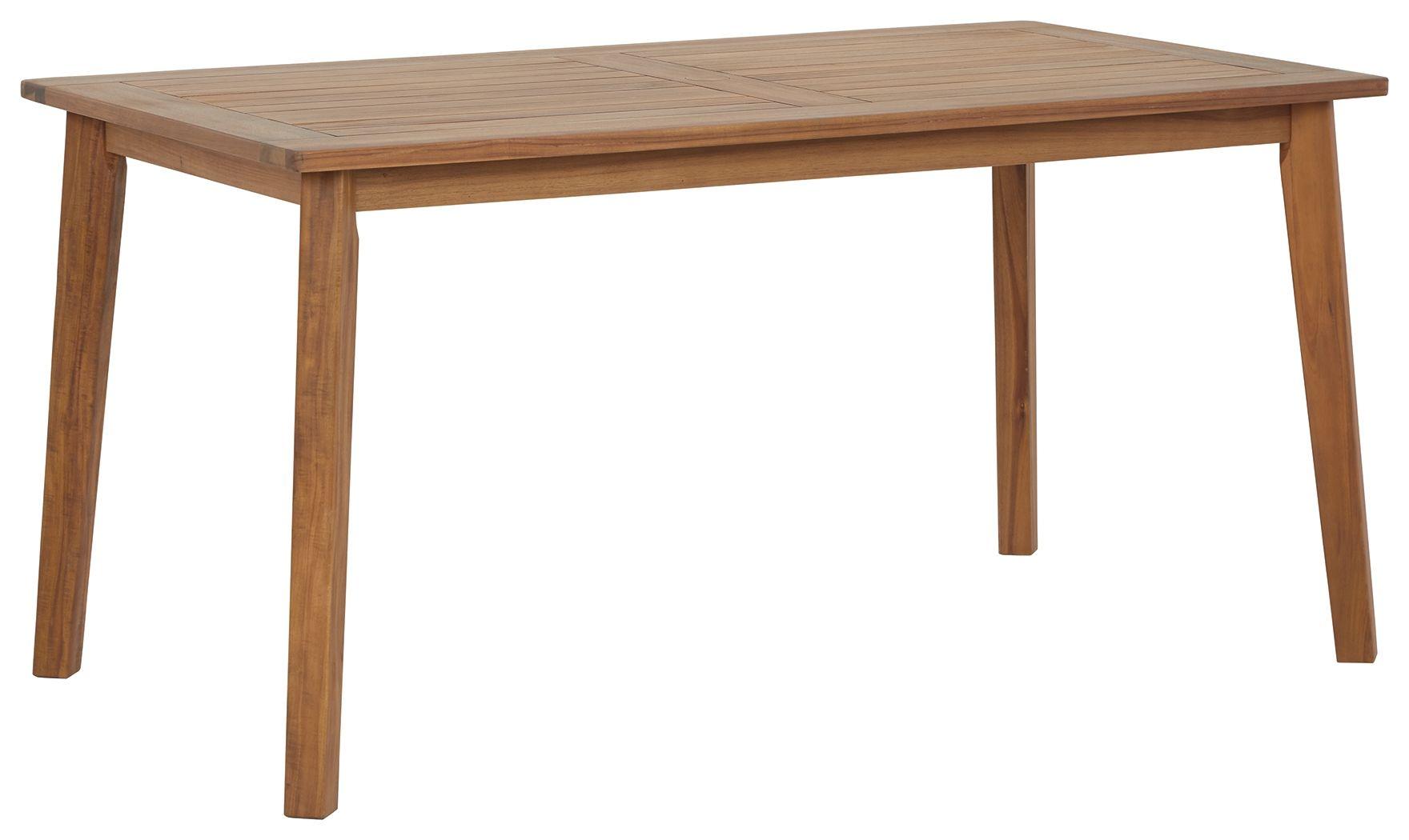 Signature Design by Ashley® - Janiyah - Light Brown - Rectangular Dining Table - 5th Avenue Furniture