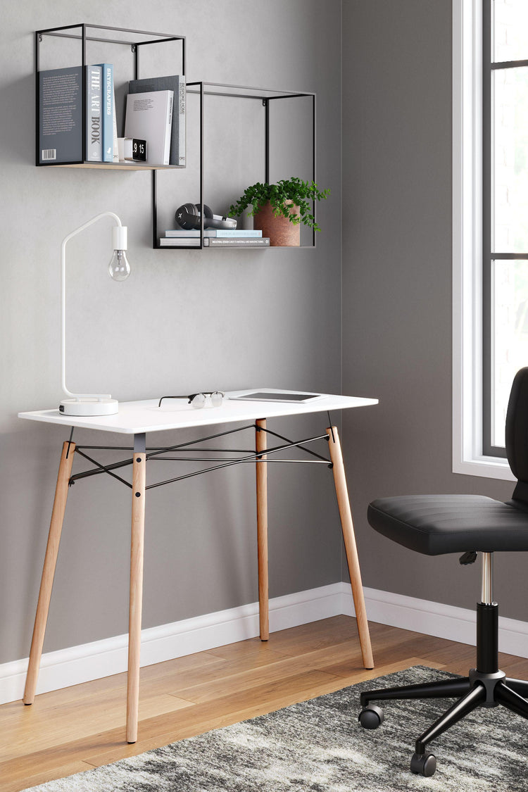 Signature Design by Ashley® - Jaspeni - Home Office Desk - 5th Avenue Furniture