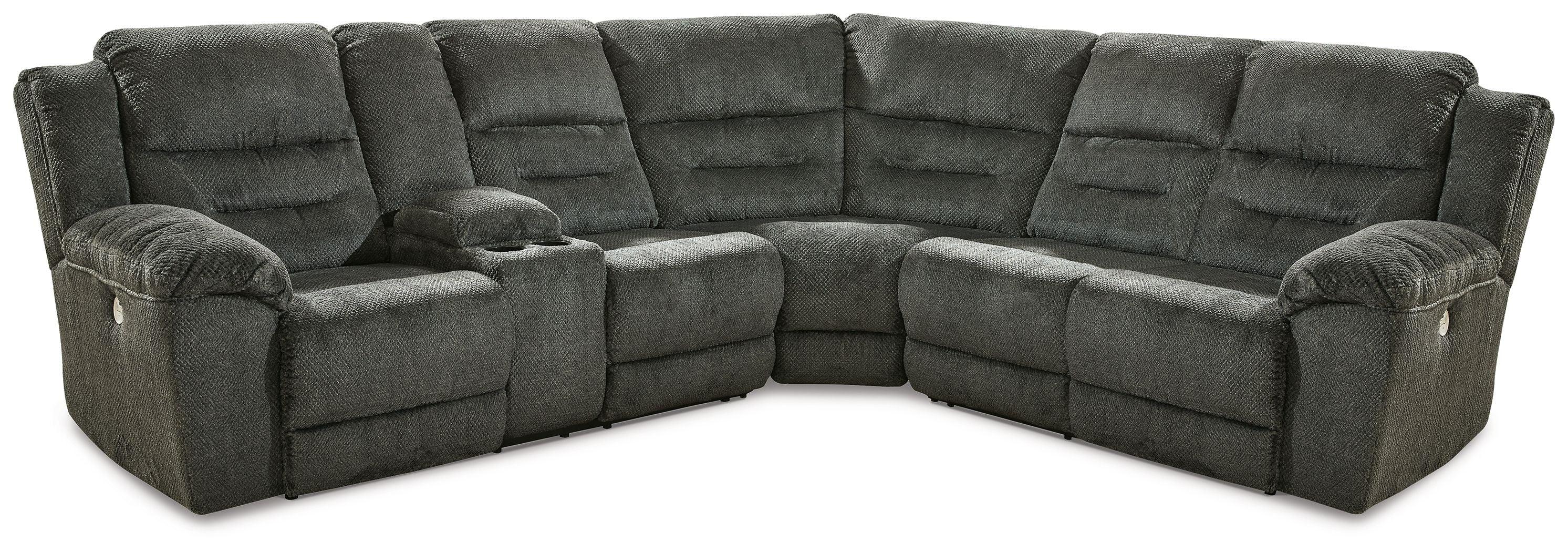 Signature Design by Ashley® - Nettington - Power Reclining Sectional - 5th Avenue Furniture