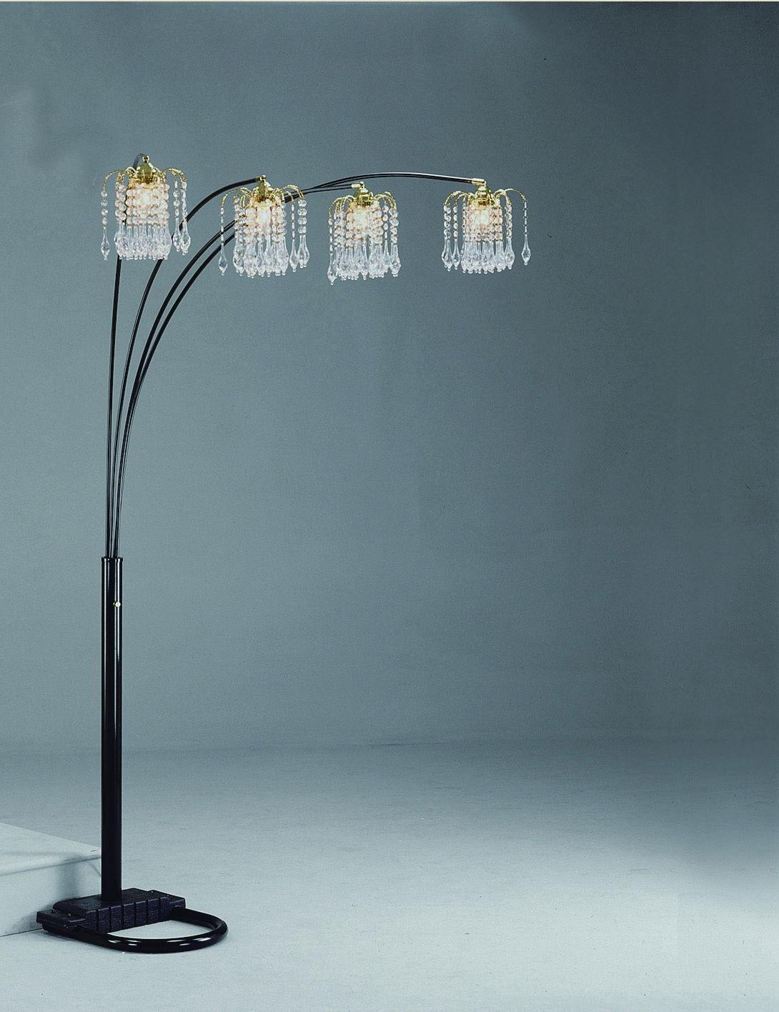 Crown Mark - Rain Drop - Arc Lamp - 5th Avenue Furniture