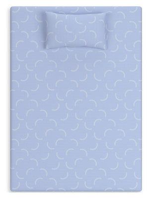 Sierra Sleep® by Ashley - Ikidz Ocean - Mattress And Pillow Set of 2 - 5th Avenue Furniture