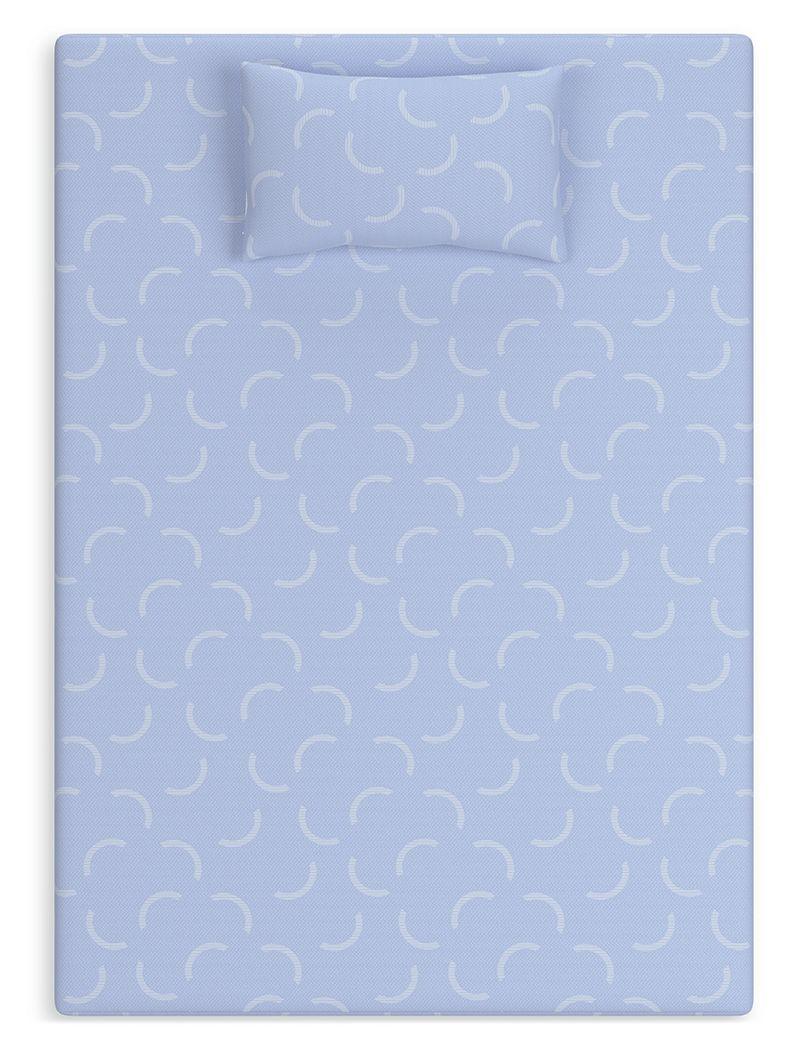 Sierra Sleep® by Ashley - Ikidz Ocean - Mattress And Pillow Set of 2 - 5th Avenue Furniture