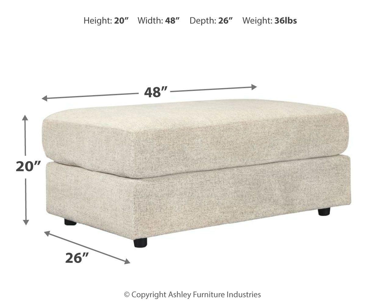 Ashley Furniture - Soletren - Accent Ottoman - 5th Avenue Furniture