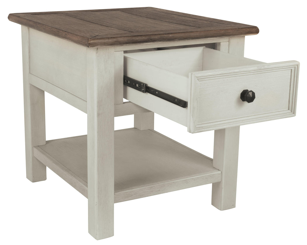 Ashley Furniture - Bolanburg - Chair Side End Table - 5th Avenue Furniture