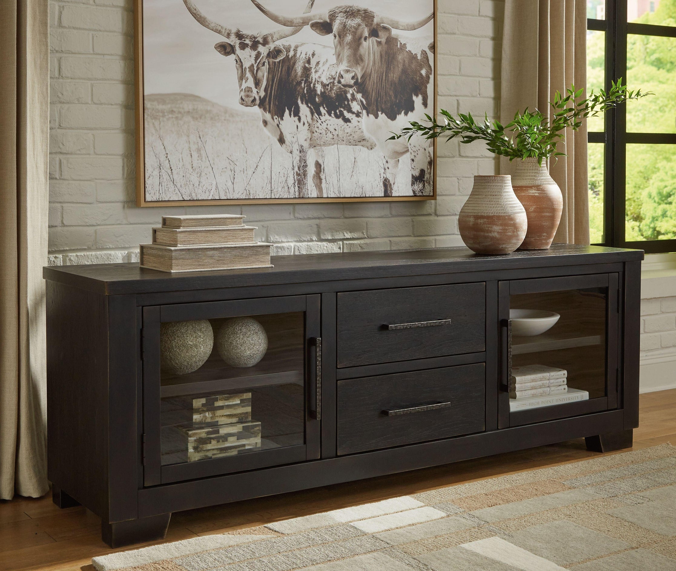 Signature Design by Ashley® - Galliden - Extra Large TV Stand - 5th Avenue Furniture