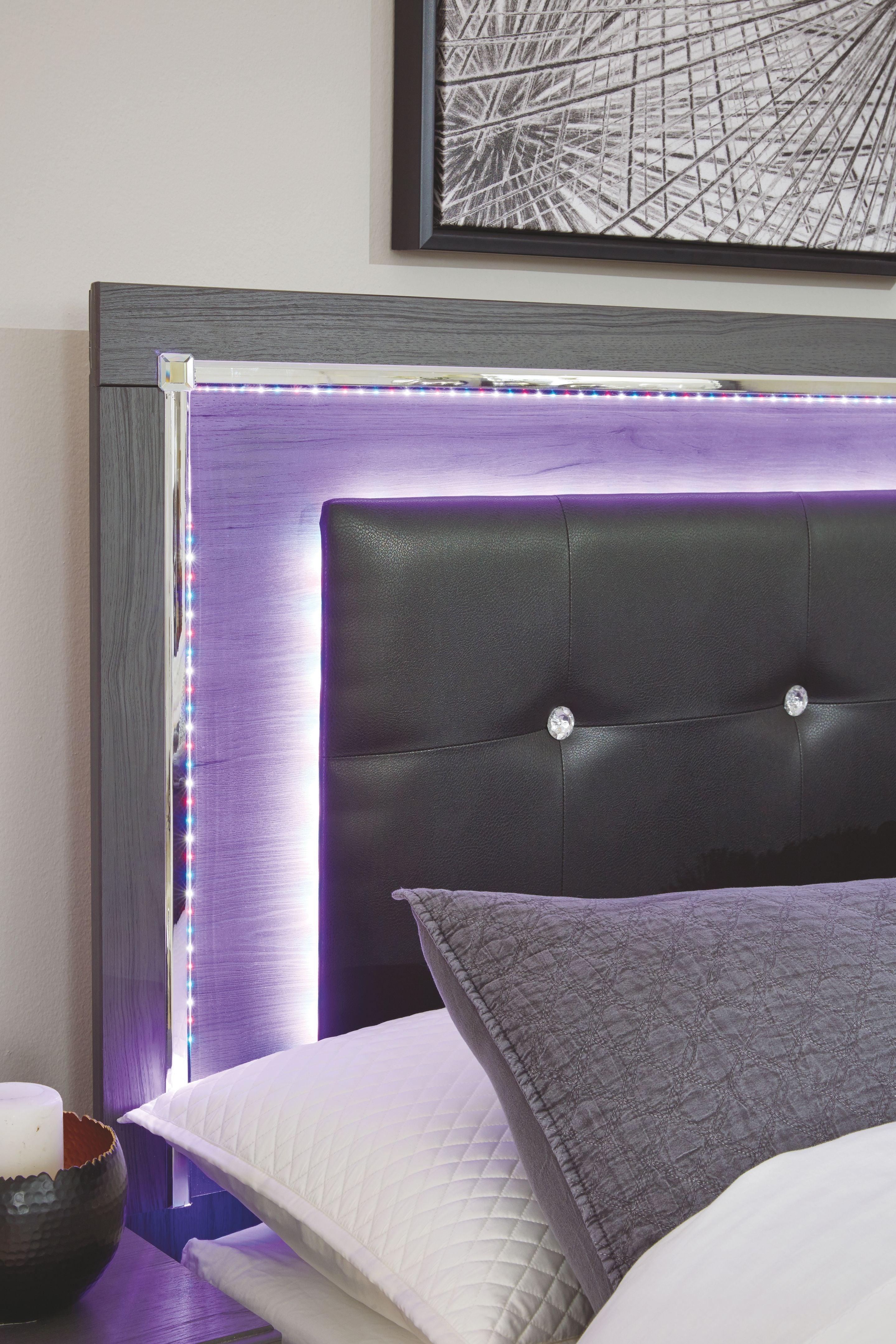 Signature Design by Ashley® - Lodanna - Upholstered Panel Bedroom Set - 5th Avenue Furniture