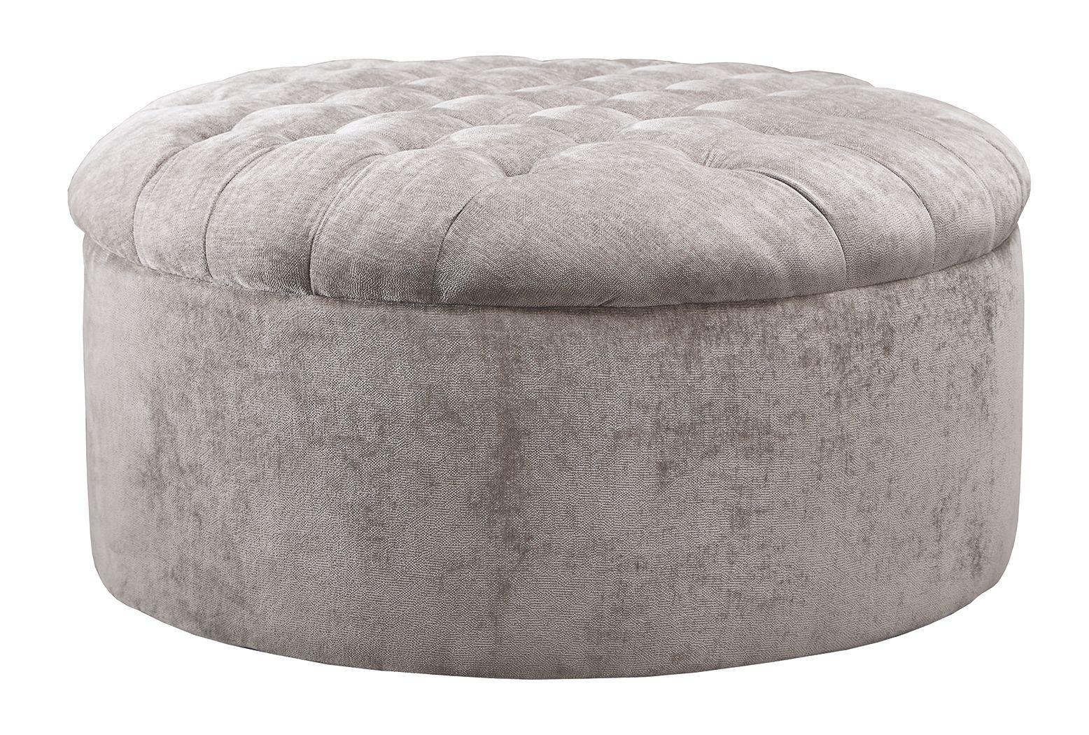 Ashley Furniture - Carnaby - Linen - Oversized Accent Ottoman - 5th Avenue Furniture