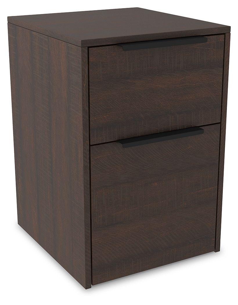 Ashley Furniture - Camiburg - Warm Brown - File Cabinet - 5th Avenue Furniture