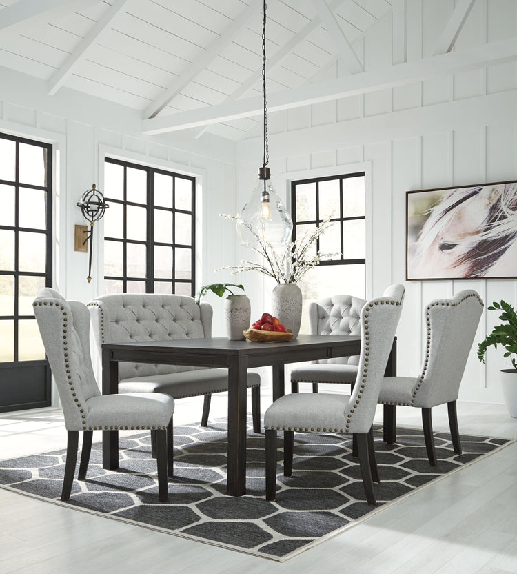 Signature Design by Ashley® - Jeanette - Rectangular Dining Room Table - 5th Avenue Furniture