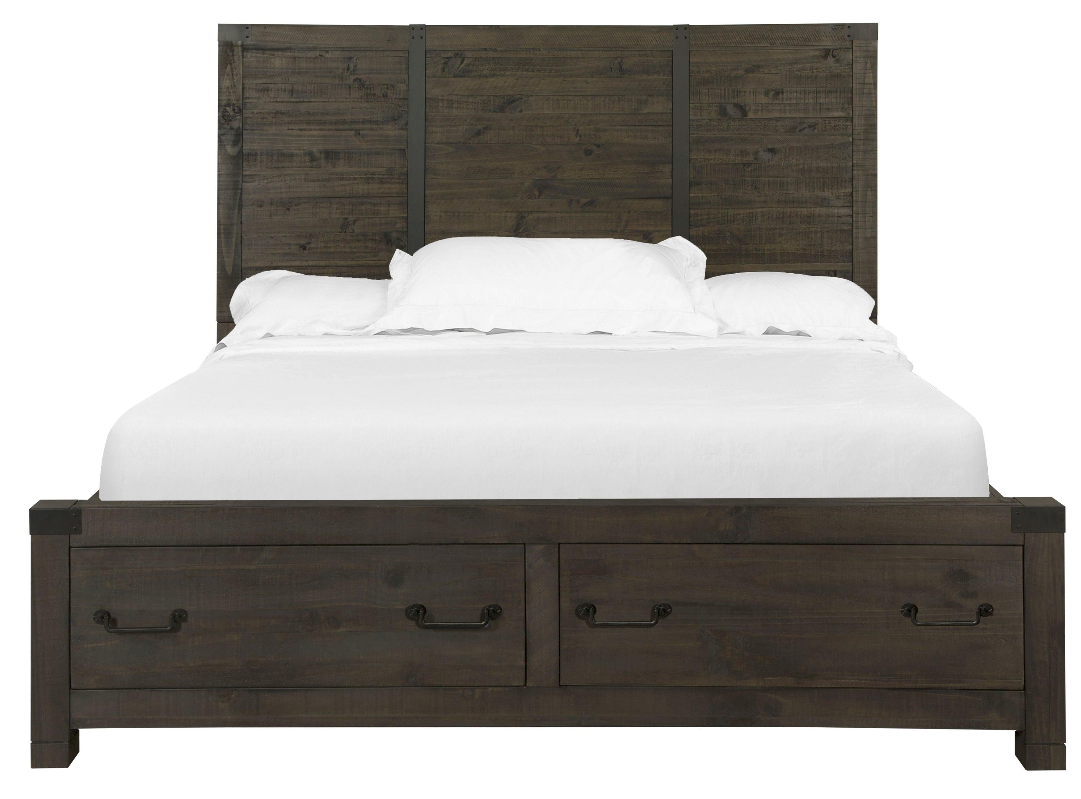 Magnussen Furniture - Abington - Panel Bed With Storage - 5th Avenue Furniture