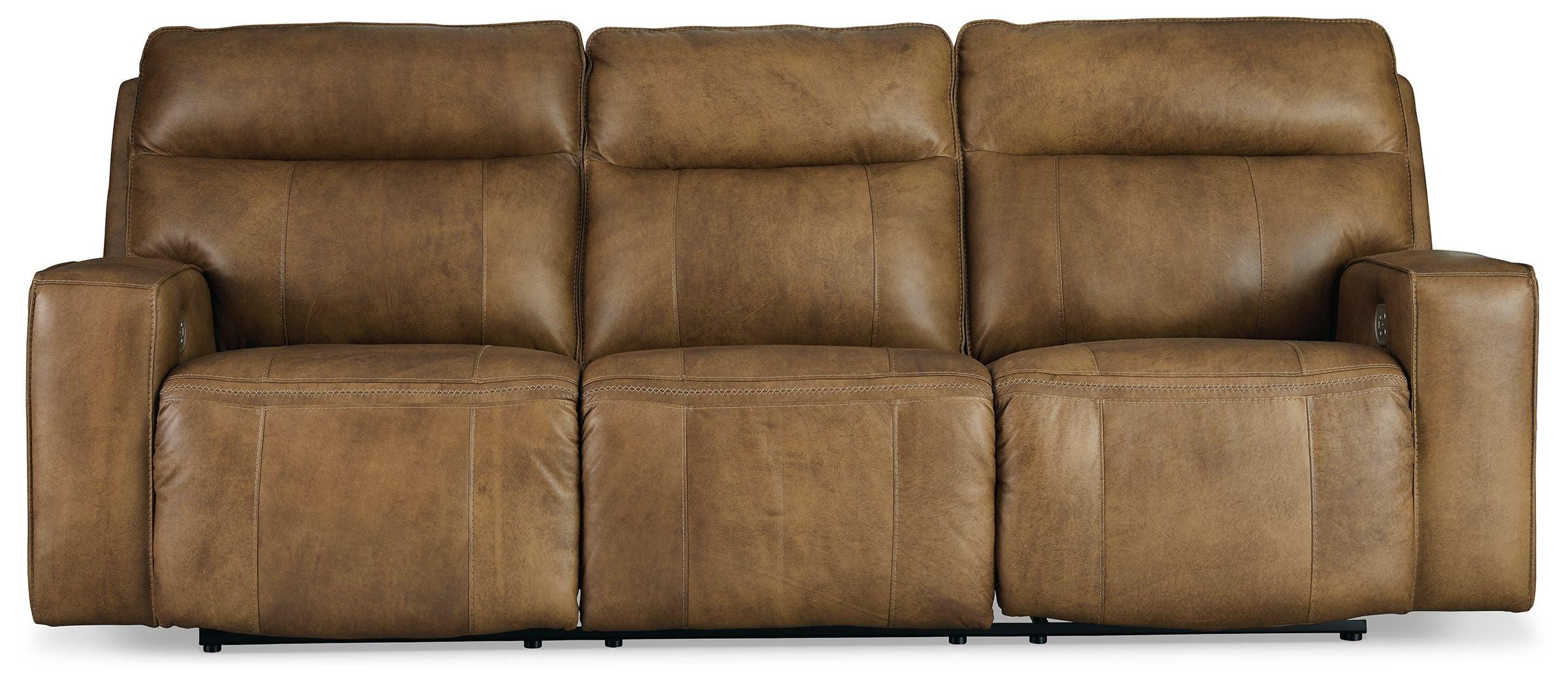 Signature Design by Ashley® - Game Plan - Power Reclining Sofa - 5th Avenue Furniture