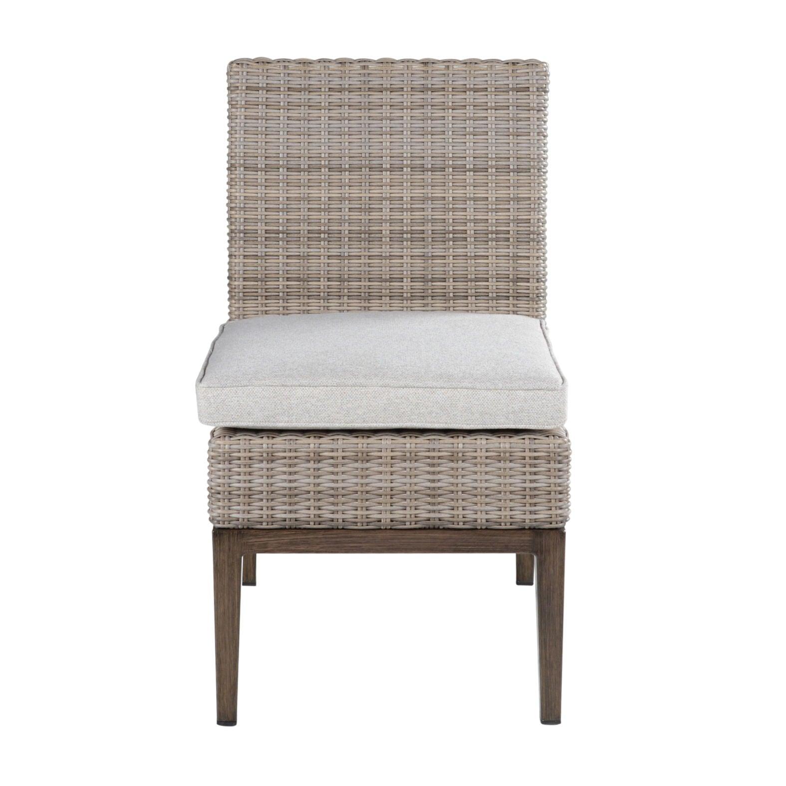 Steve Silver Furniture - Marina - Patio Side Chair (Set of 2) - Brown Light - 5th Avenue Furniture