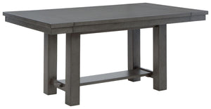 Signature Design by Ashley® - Myshanna - Rect Drm Ext Table - 5th Avenue Furniture