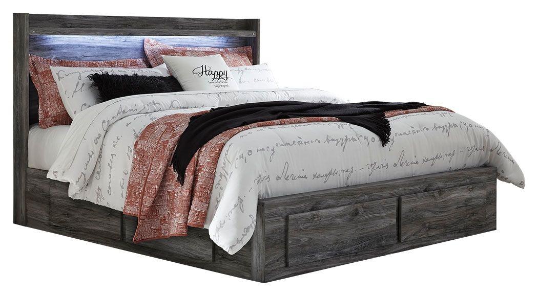 Signature Design by Ashley® - Baystorm - LED Panel Bed - 5th Avenue Furniture