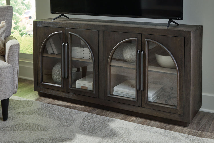 Dreley - Grayish Brown - Accent Cabinet - 5th Avenue Furniture