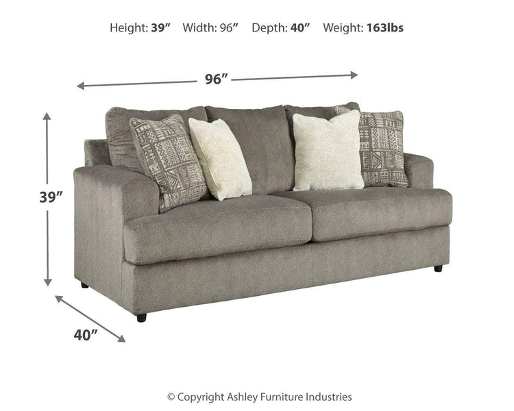 Ashley Furniture - Soletren - Stationary Sofa - 5th Avenue Furniture