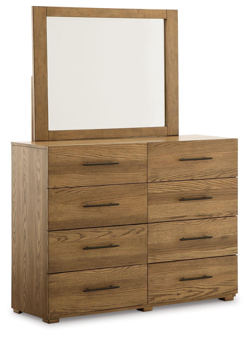 Signature Design by Ashley® - Dakmore - Dresser, Mirror - 5th Avenue Furniture