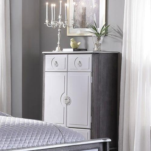 ACME - House - Beatrice Chest - Charcoal & Light Gray Finish - 5th Avenue Furniture