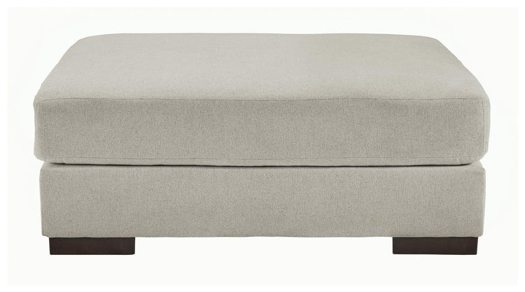 Benchcraft® - Artsie - Ash - Oversized Accent Ottoman - 5th Avenue Furniture