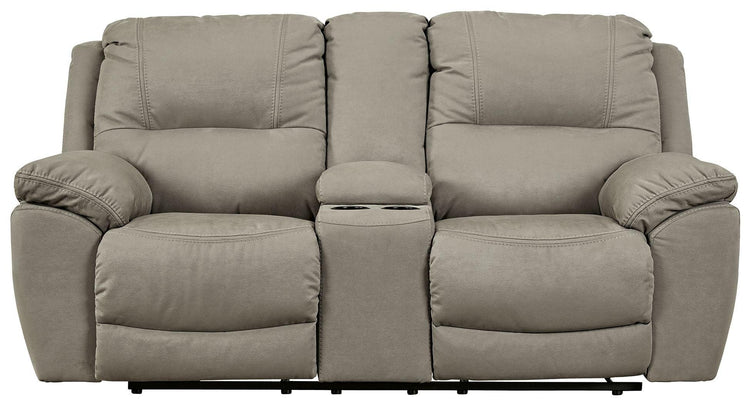 Signature Design by Ashley® - Next-Gen Gaucho - Double Reclining Power Loveseat - 5th Avenue Furniture