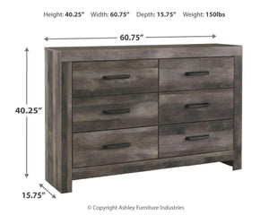 Signature Design by Ashley® - Wynnlow - Dresser, Mirror - 5th Avenue Furniture