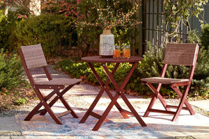 Signature Design by Ashley® - Safari Peak - Outdoor Table Set - 5th Avenue Furniture