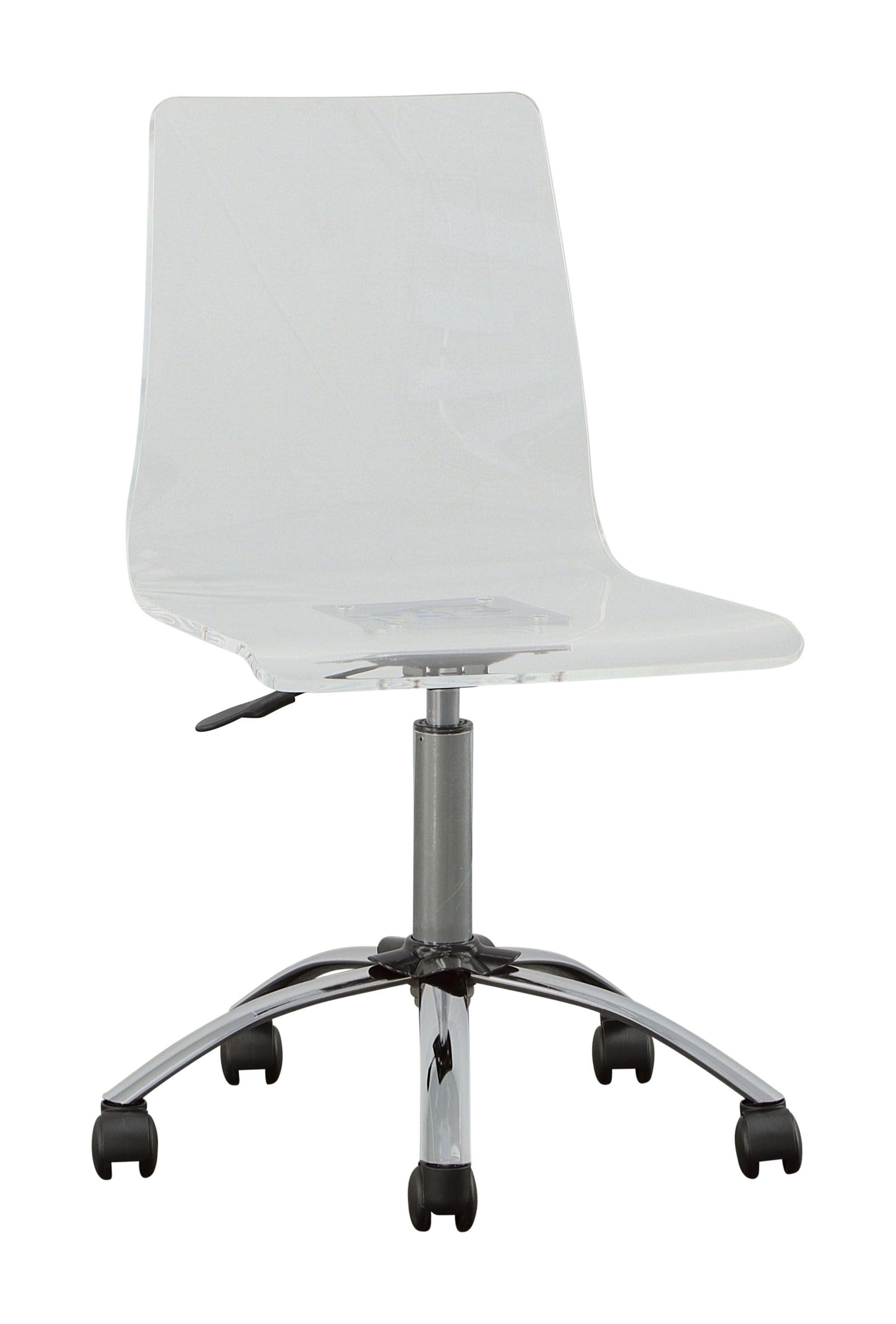 Steve Silver Furniture - Arthur - Adjustable Swivel Chair - Pearl Silver - 5th Avenue Furniture