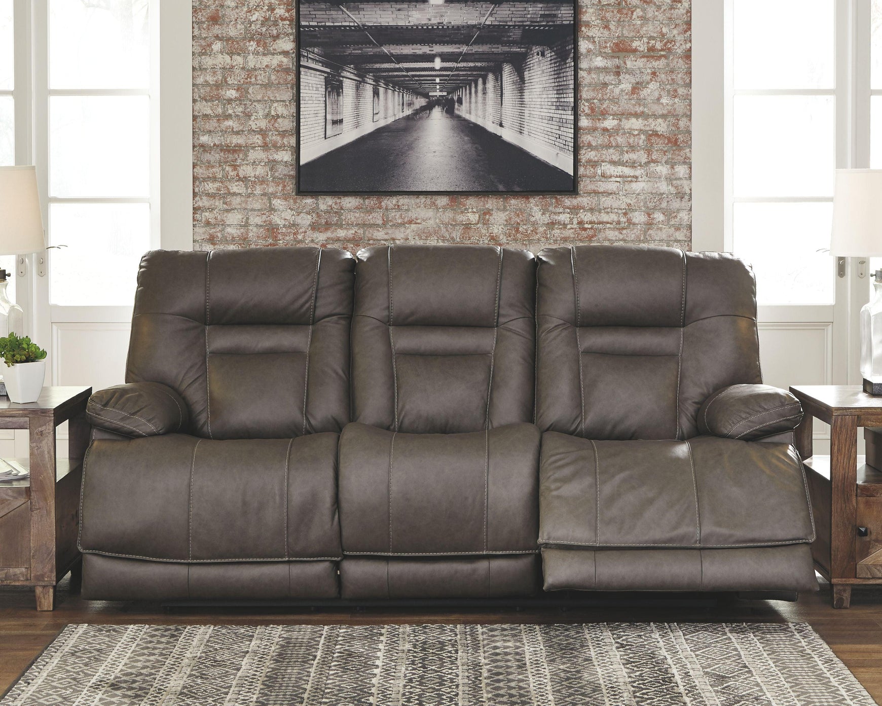 Ashley Furniture - Wurstrow - Power Reclining Sofa - 5th Avenue Furniture