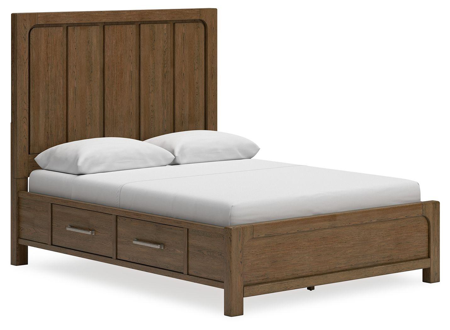 Signature Design by Ashley® - Cabalynn - Panel Bed With Storage - 5th Avenue Furniture