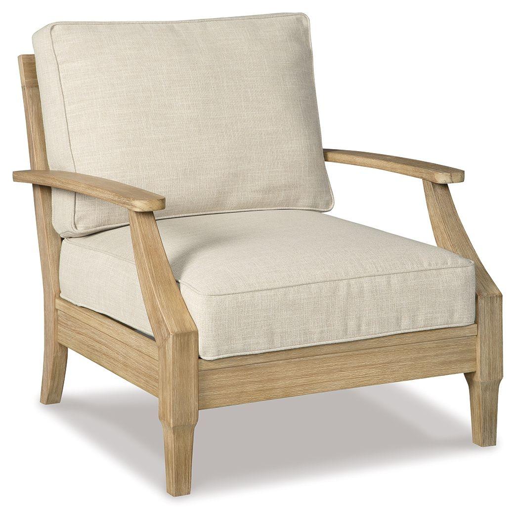 Ashley Furniture - Clare - Beige - Lounge Chair W/Cushion - 5th Avenue Furniture