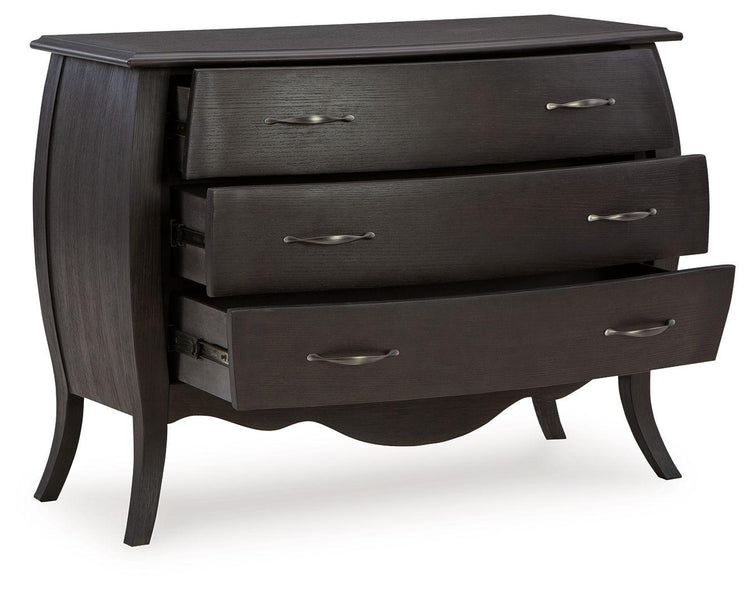 Signature Design by Ashley® - Coltner - Black - Accent Cabinet - 5th Avenue Furniture