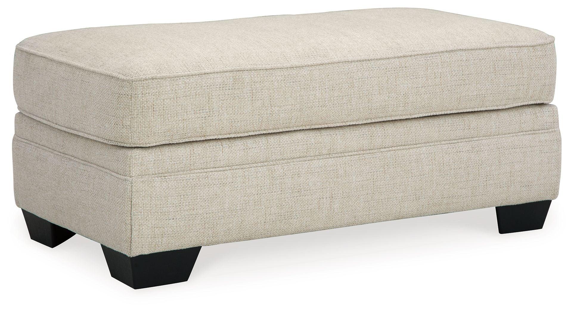 Benchcraft® - Rilynn - Linen - Ottoman - 5th Avenue Furniture