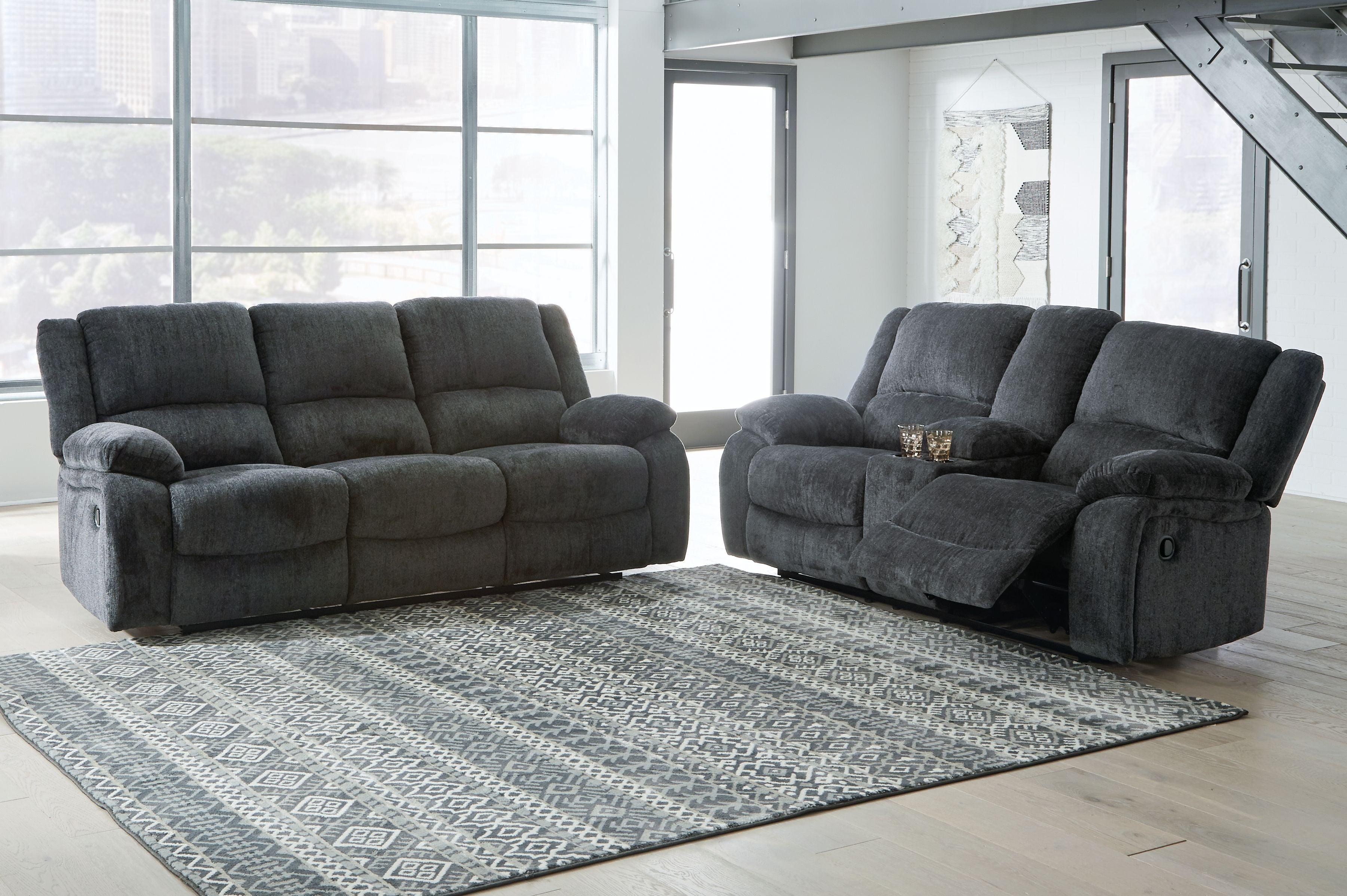 Signature Design by Ashley® - Draycoll - Reclining Living Room Set - 5th Avenue Furniture