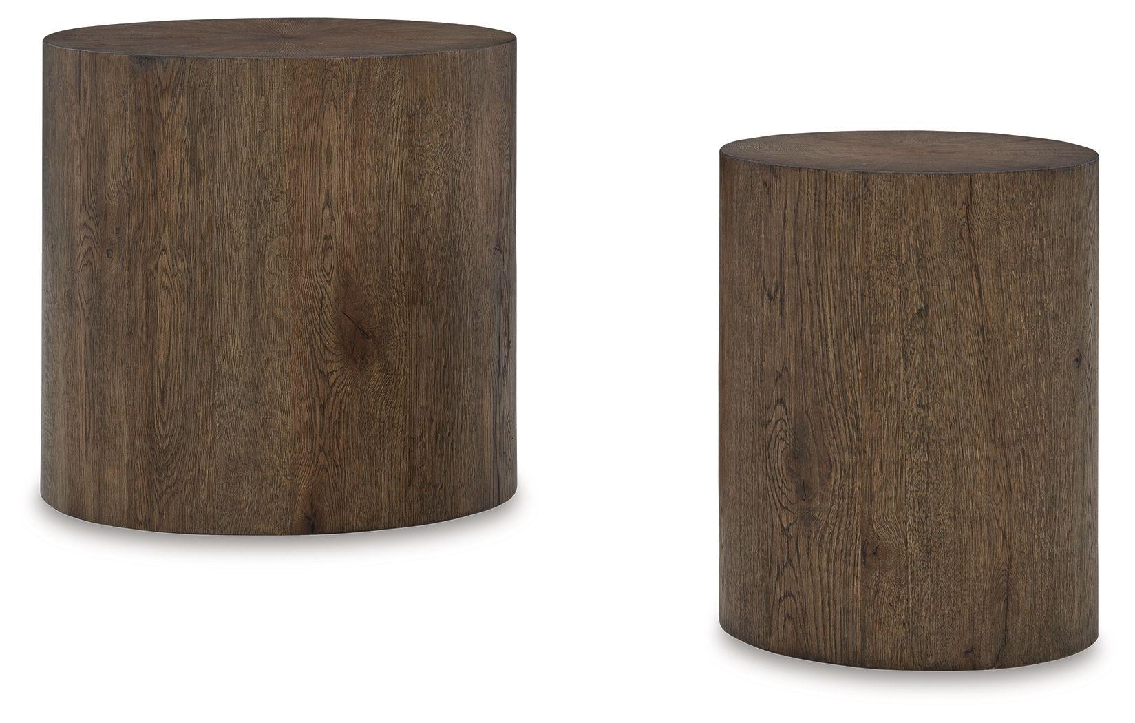 Signature Design by Ashley® - Cammund - Brown - Accent Table (Set of 2) - 5th Avenue Furniture