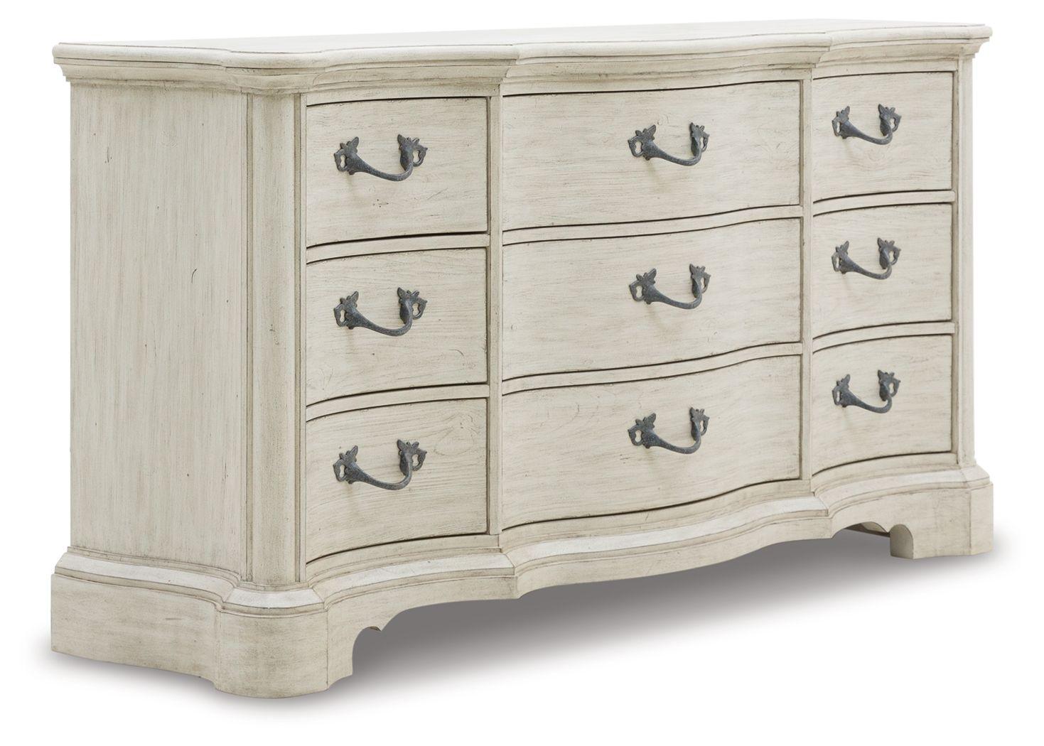 Signature Design by Ashley® - Arlendyne - Antique White - Dresser - 5th Avenue Furniture