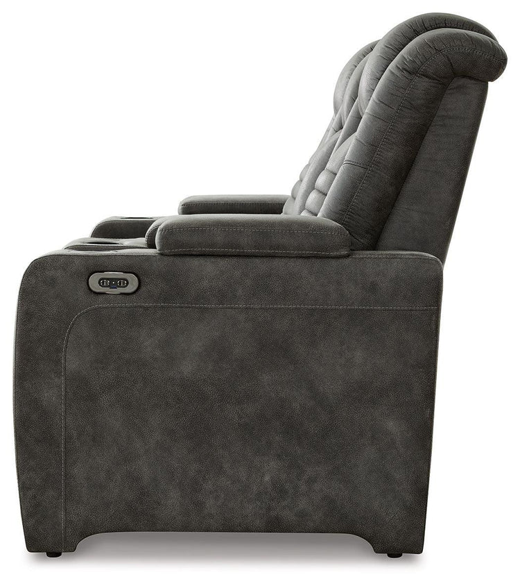 Signature Design by Ashley® - Soundcheck - Power Reclining Loveseat - 5th Avenue Furniture