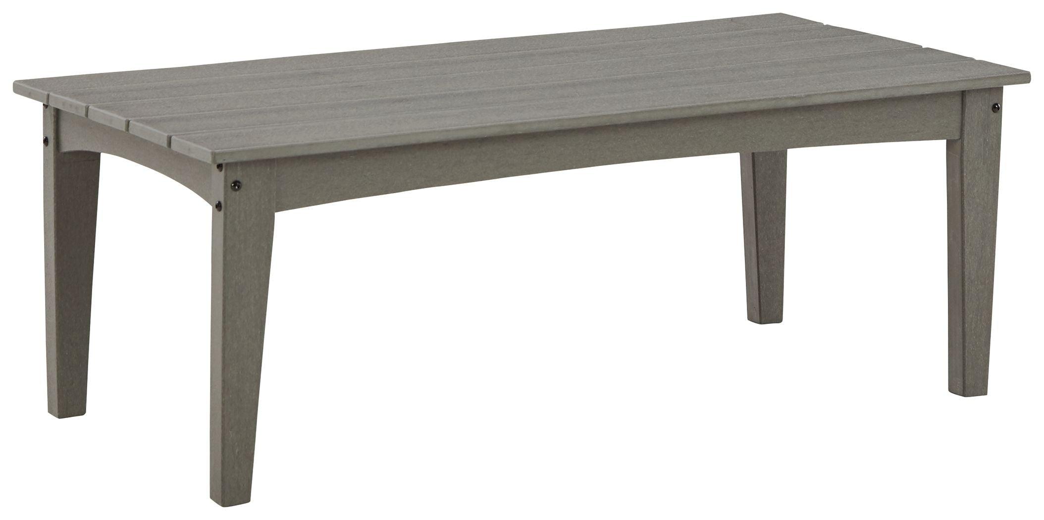Signature Design by Ashley® - Visola - Gray - Rectangular Cocktail Table - 5th Avenue Furniture