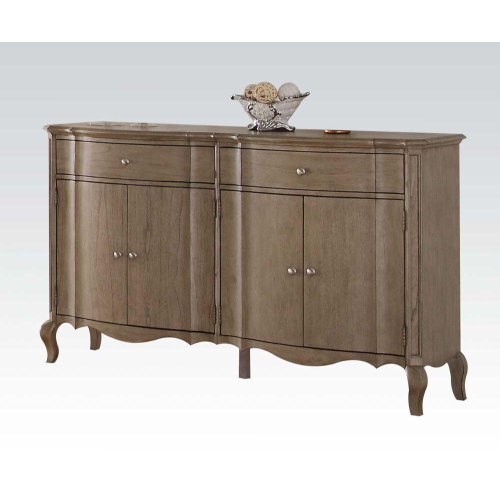 ACME - Chelmsford - Server - Antique Taupe - 5th Avenue Furniture